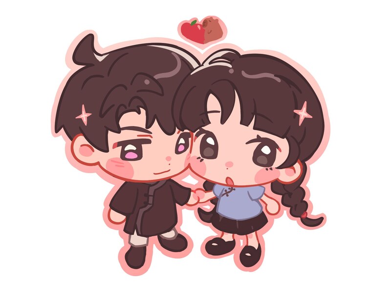Custom Chibi Illustration Commission – Anime Character Design Portrait ...