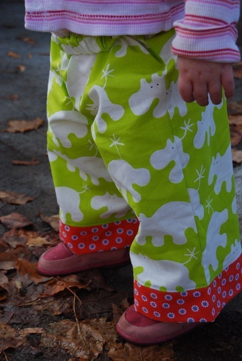 Ankle Biter Toddler Pants PDF Sewing Pattern image 4