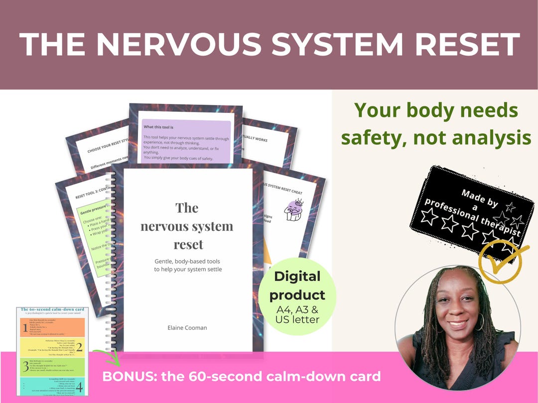 Nervous System Reset – Body-based Stress Relief Tool, Calm Your Body ...
