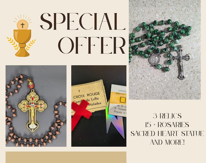 Catholic Collection: Rosaries, Relics, and More