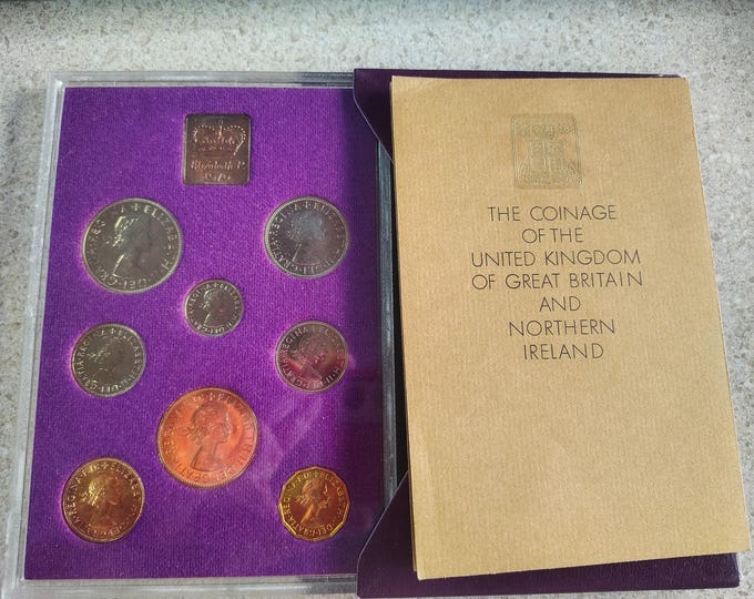 1970 Great Britain Proof Coin Set – Last Pre-Decimal Issue