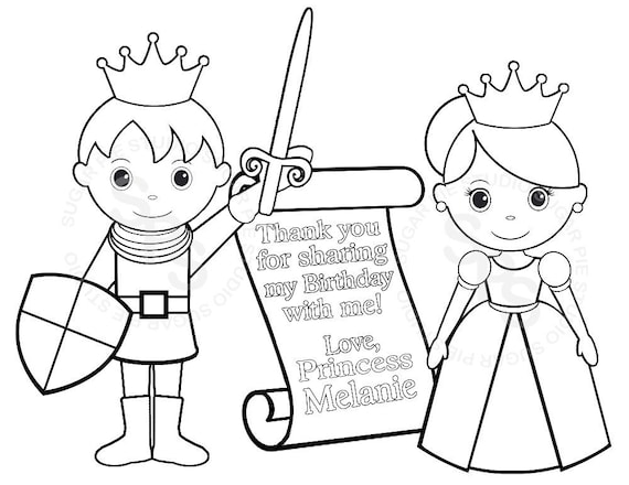 5758 Coloring Pages Princess Prince  Best Free