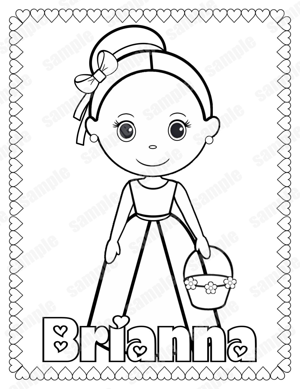 Ring Bearer Pages Coloring Pages