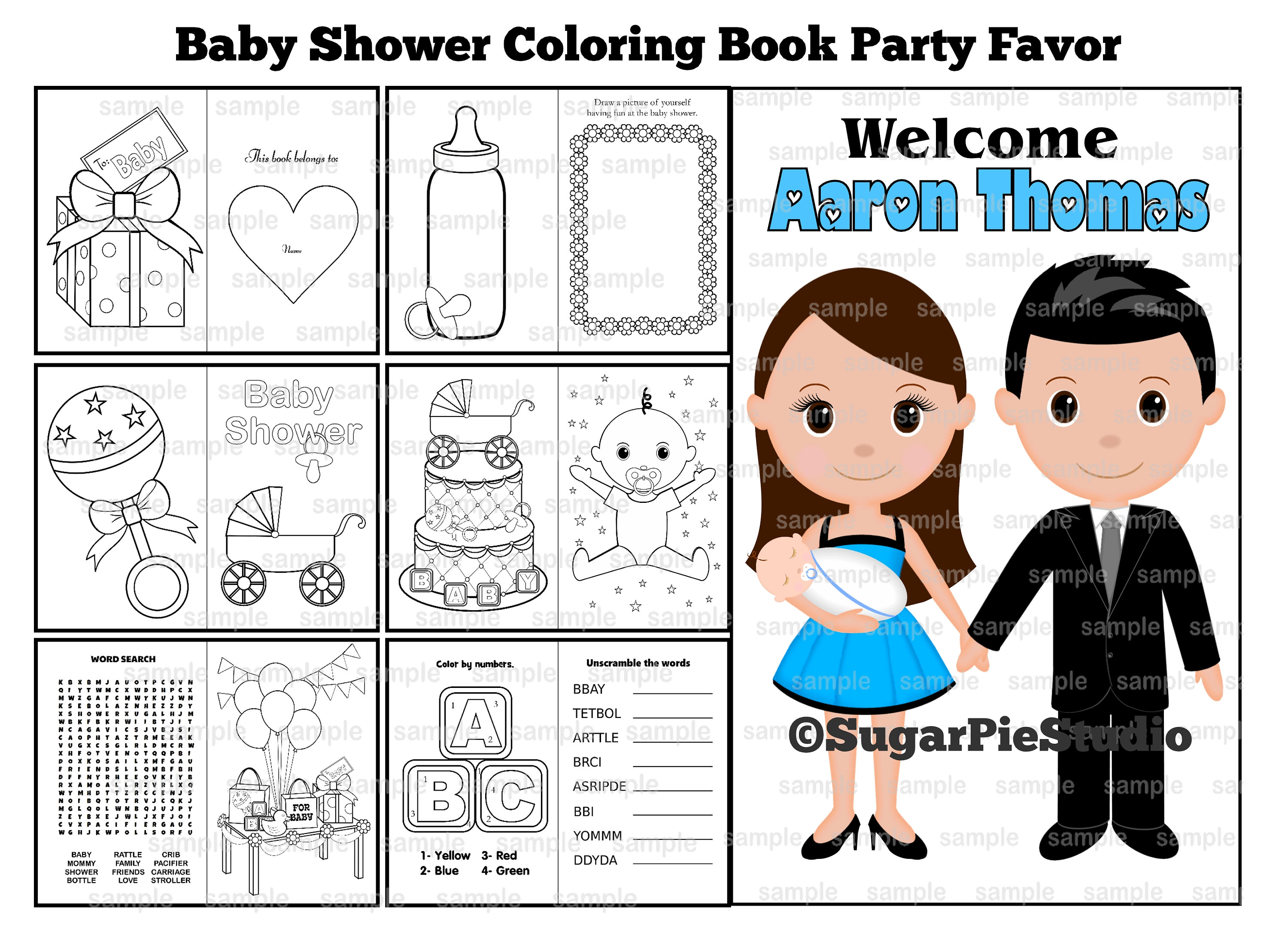 Download Coloring Book With Sample Pdf