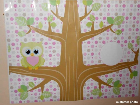 pin the owl on the tree game