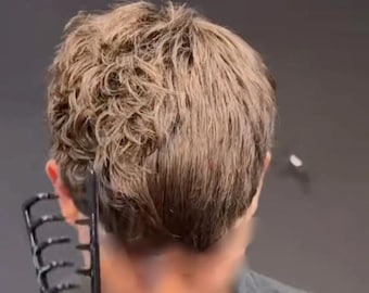 Heatless Hair Waver Tool | Instant Wave Press | 3D Printed Texture Comb