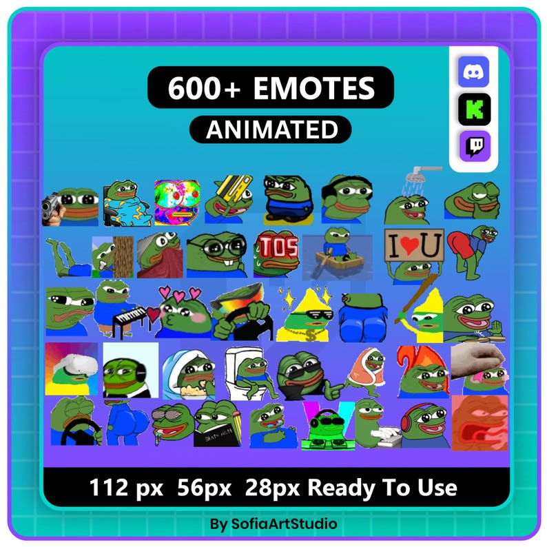 600+ Animated Meme Emotes Pack, Funny GIF Emotes, Twitch & Discord ...