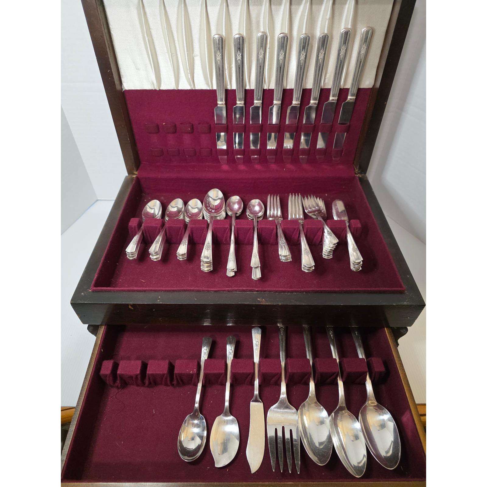 Wm Rogers Silverware Set - Etsy