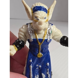 Bandai Power Rangers Finster Figure 3 Inch Blue White Fair 1993 2341 image 5