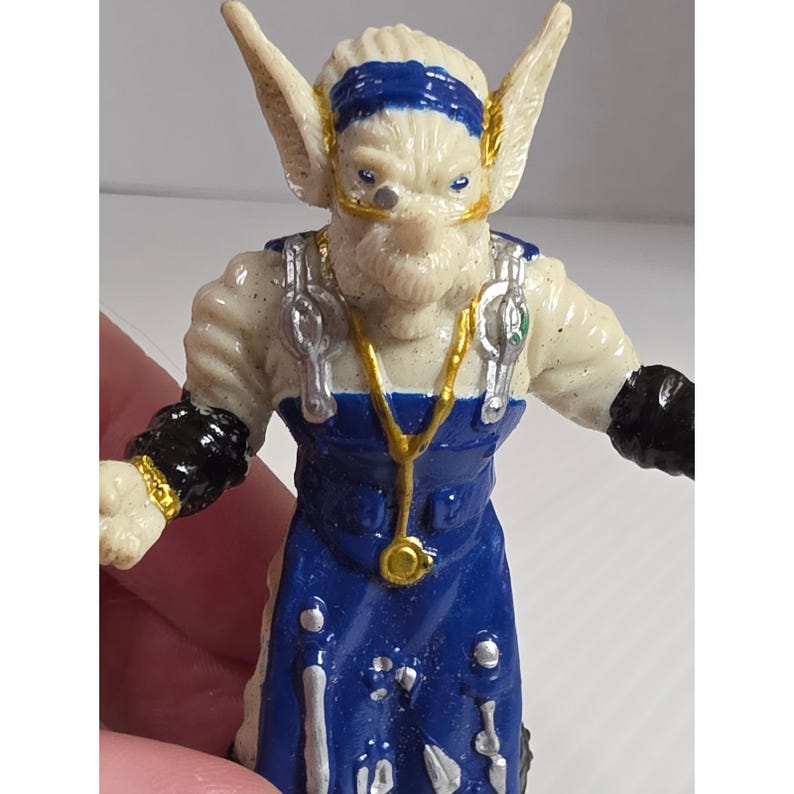 Bandai Power Rangers Finster Figure 3 Inch Blue White Fair 1993 2341 image 5