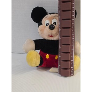 Vintage Disney Mickey Mouse Plush Disneyland Walt Disney World Toy image 6