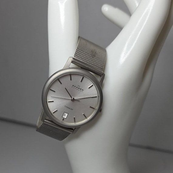 Skagen Men\'s Titanium Watch Date Skagen Men main image 4
