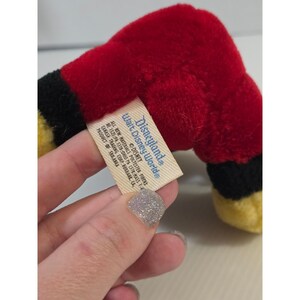 Vintage Disney Mickey Mouse Plush Disneyland Walt Disney World Toy image 4
