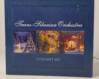 Cofanetto regalo di 3 CD della Trans-Siberian Orchestra - Blue Fair 075679380128