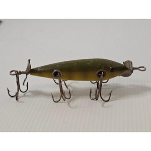 Antique Metal Fishing Lure - Etsy