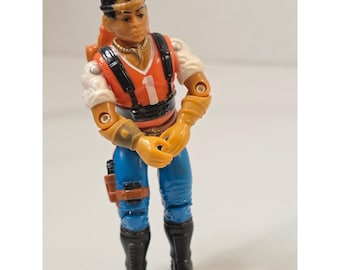 Original Vintage 1985 G. I. Joe Dreadnok Zandar 100% Complete