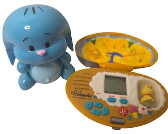 Neopets Virtual Pet Toy Lot Aisha Handheld Game Plushie Kougra Electronic