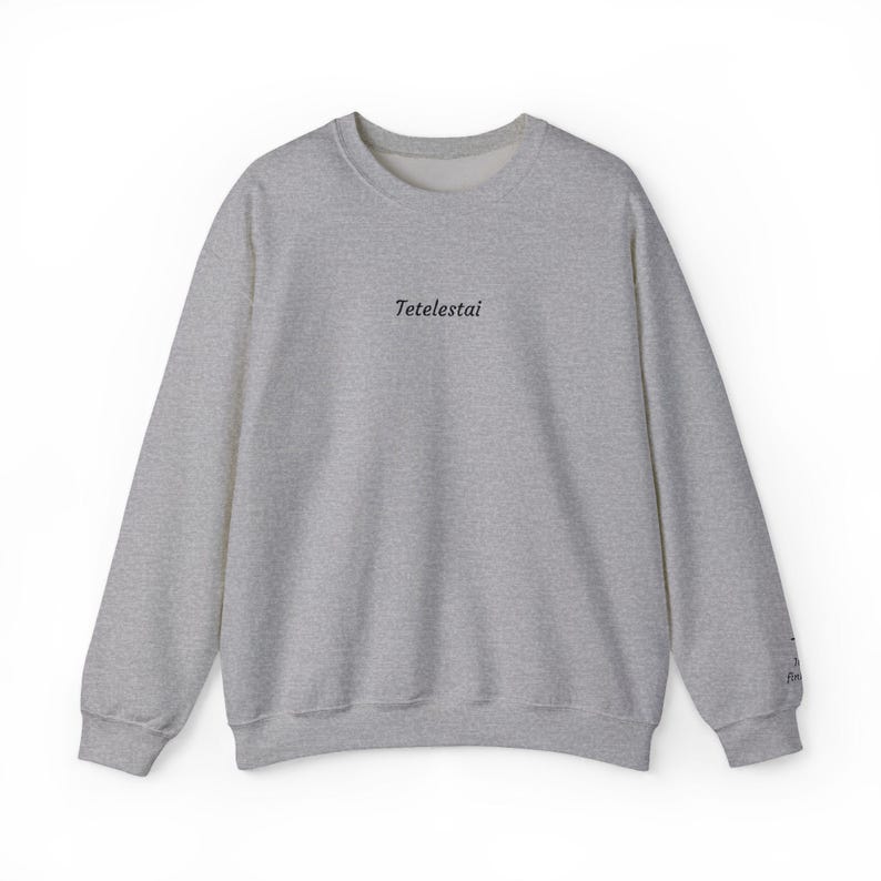 Tetelestai Sweatshirt | embroidery | faith crewneck image 6