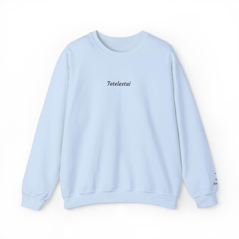 Tetelestai Sweatshirt | embroidery | faith crewneck image 10
