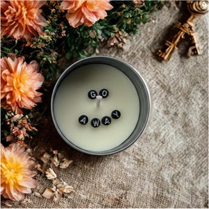 Personalized Message Candle | Secret Reveal, Soy Wax