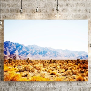 Desert Love, Fine Art Landscape Photography, Instant Digital Download, Desert Wall Decor, Desert Printable Photography Art