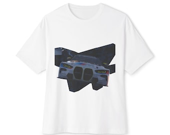 Racing BMW Front View T-Shirt | Sports Car Illustration