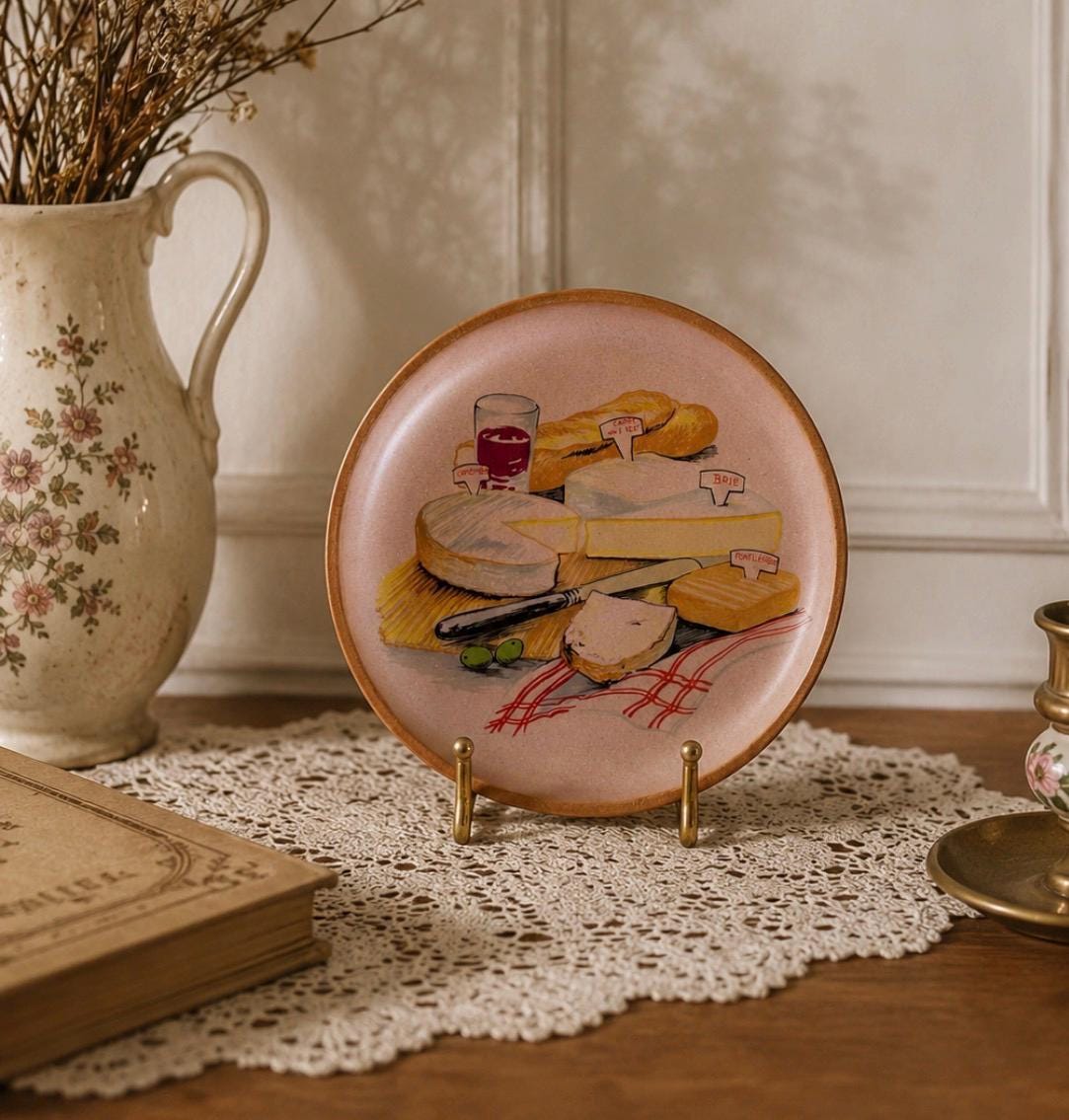 フランス製 プレート 皿 6枚セット French fromage plate - Etsy 日本