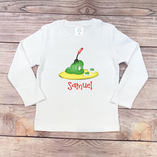 Green Eggs and Ham Shirt Etsy