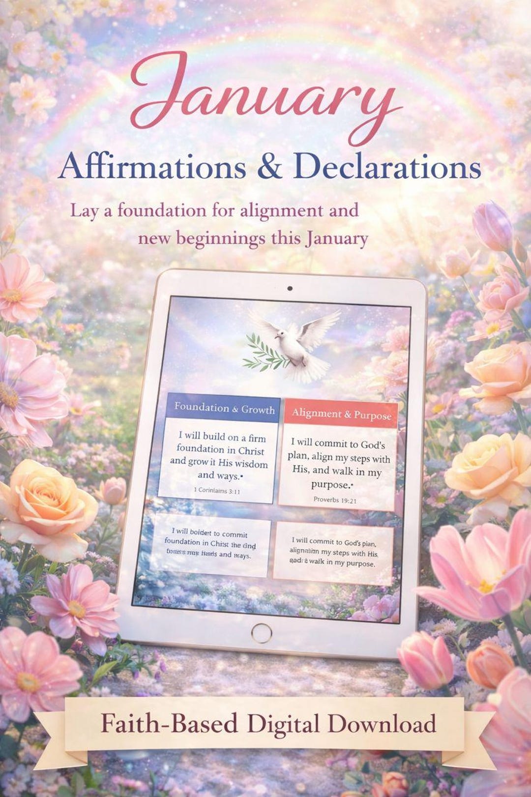 January Affirmations & Declarations for Divine Provision, Favor, and ...