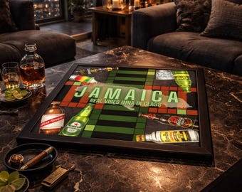 Jamaican Drinking Ludo Board  | DIGITAL DOWNLOAD