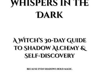 Witch's Shadow Alchemy Guide: 30-Day Self-Discovery Journal (Printable)