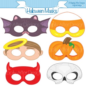Monster Printable Masks halloween masks monsters monster | Etsy