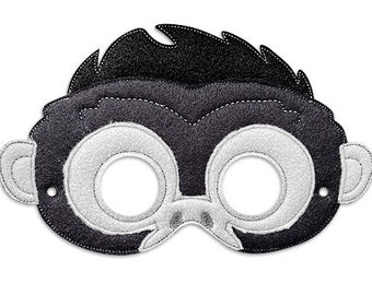 ELymwoo Masque De Singe Animal D'Halloween Avec Bouche Surdimensionnée – Tête De Gorille Réaliste En Latex