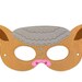 Toy Dog Breed Printable Masks Chihuahua Mask Yorkie Mask - Etsy