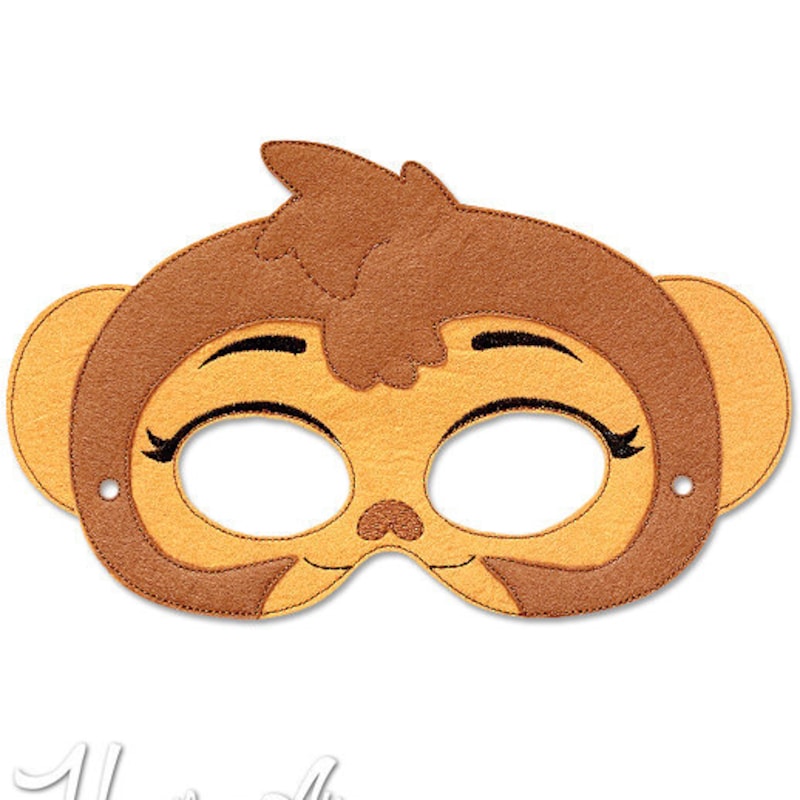 Monkey Mask Sewing Pattern - Etsy