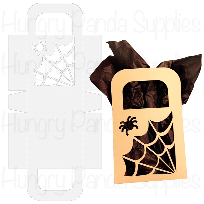 Download Halloween Party Favor Bags SVG Cutting Files SVG file SVG ...