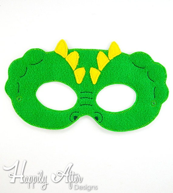 Alligator Mask Embroidery Design Gator Mask Machine - Etsy Hong Kong
