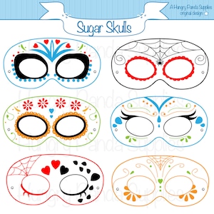 Day of the Dead Masks, dia de los muertos, Sugar Skull Mask, Día de Muertos costume, halloween costume, dia de los muertos mask, sugar skull
