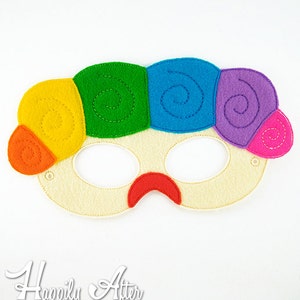 Clown Mask Embroidery Design, clown mask, machine embroider, ITH mask, in the hoop mask,embroidery mask, 5x7, 6x10, clown costume, clowns