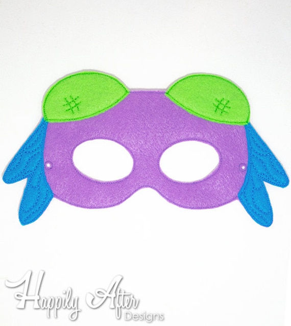 トンボマスク刺繍デザイン、トンボマスク、機械刺繍、ITHマスク