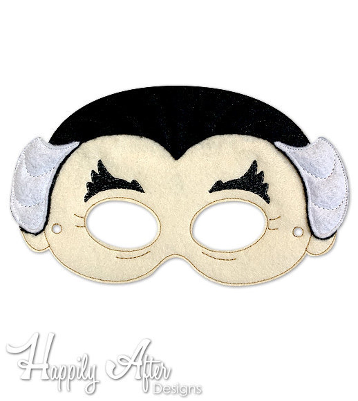 Sarcastic Vampire Mask Embroidery Design, Vamp Mask, Machine Embroidery ...