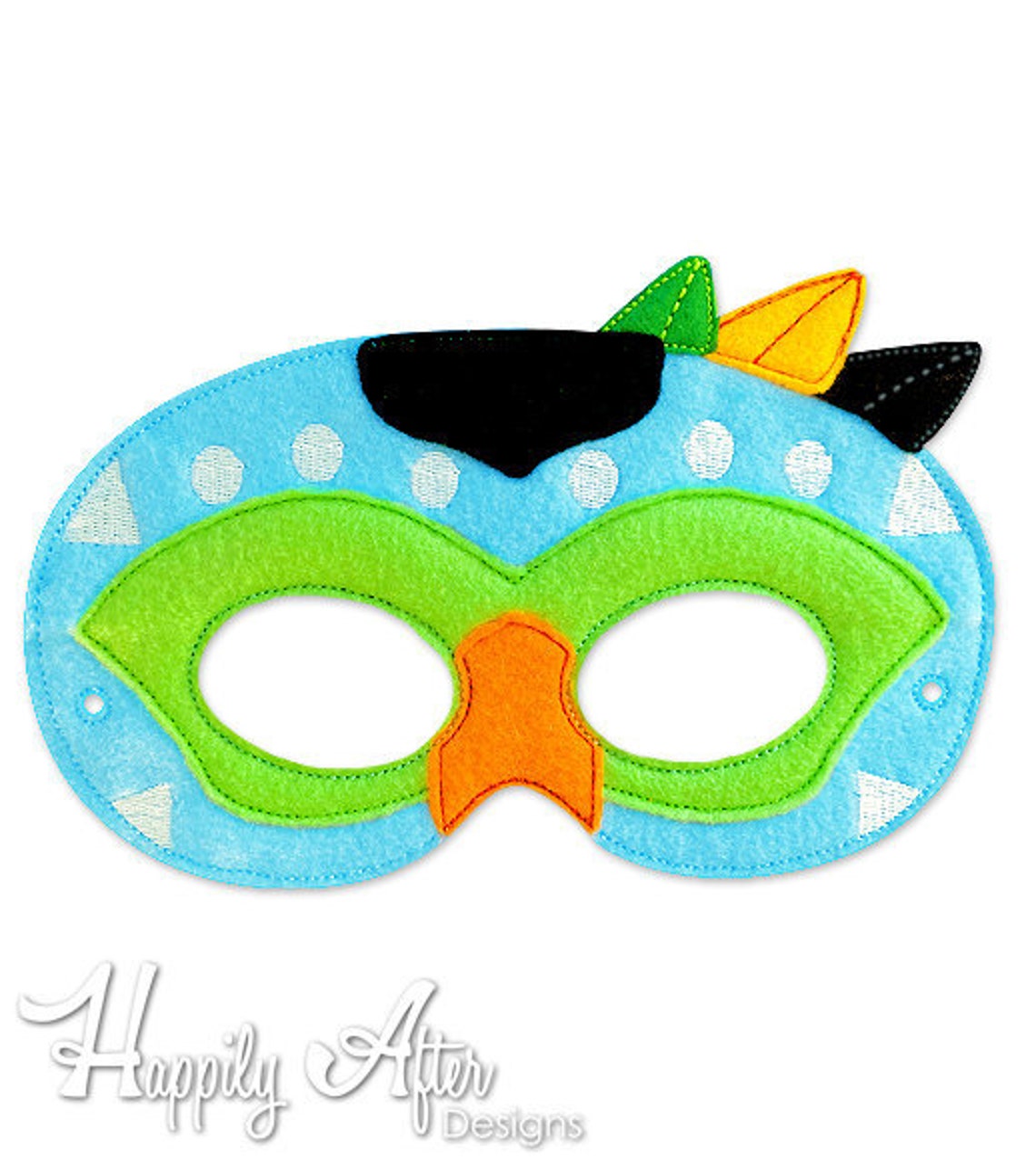 Thunderbird Mask Embroidery Design, Bird Mask, Machine Embroidery, ITH ...