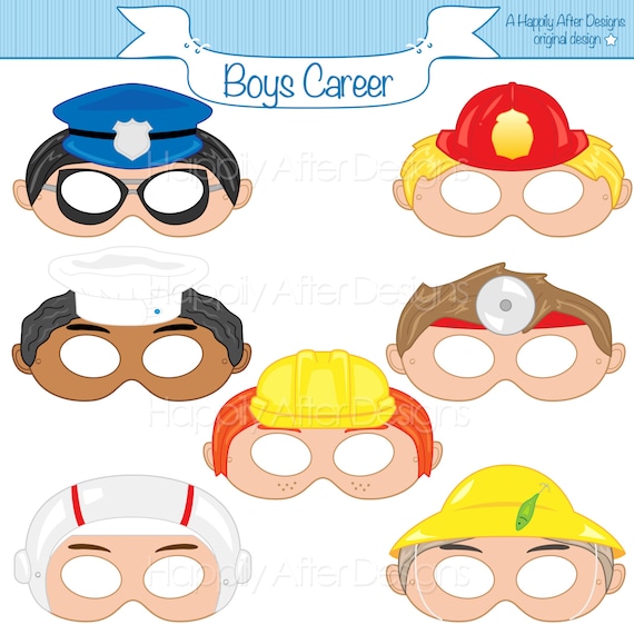 Fireman Mask Printable