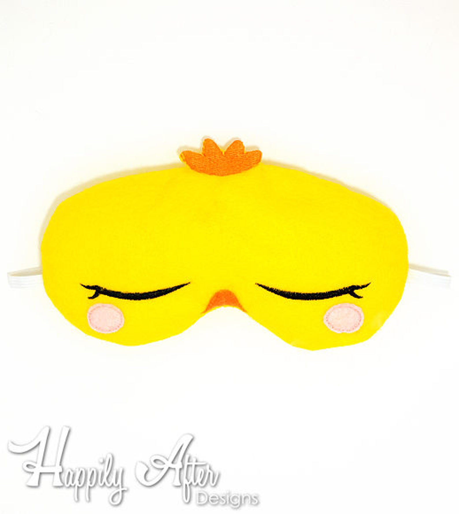 Chick Sleep Mask Embroidery Design sleep mask machine Etsy