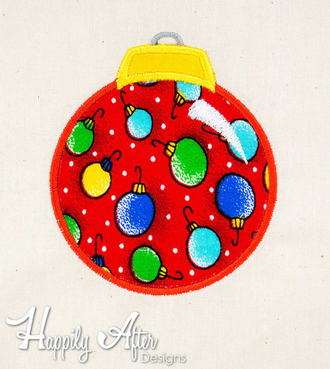 Ornament Applique Embroidery Design Ornament Applique Etsy