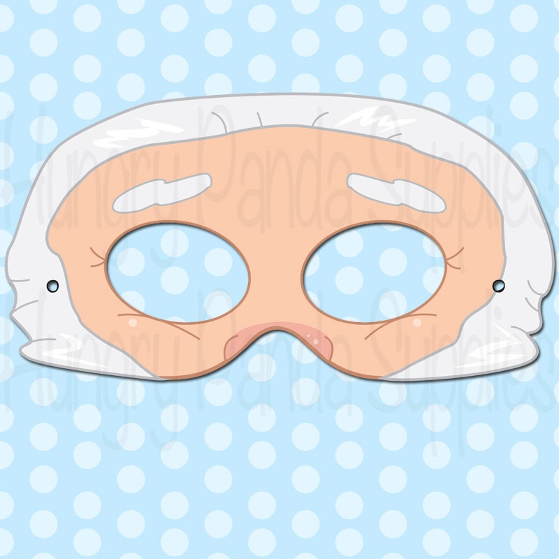 Snow White Masks Seven Dwarves Dwarf Printable Masks Etsy
