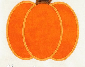 Kürbis Applique Stickerei Design, Kürbis Applique, Herbst Applique, Maschine Stickerei, Applikation, Kürbis, Kürbis-Stickerei, Herbst,