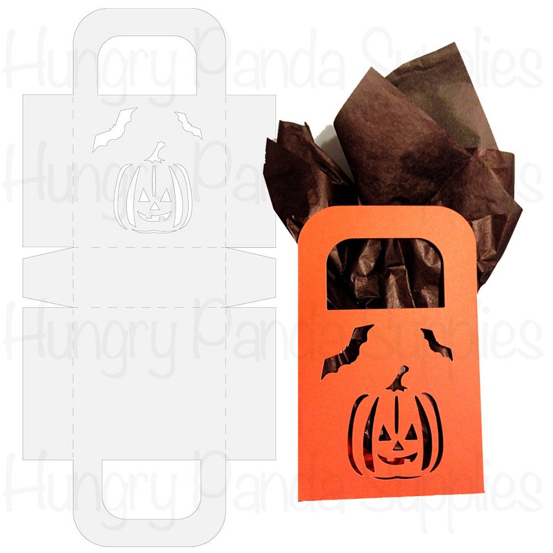 Download Halloween Party Favor Bags SVG Cutting Files SVG file SVG ...