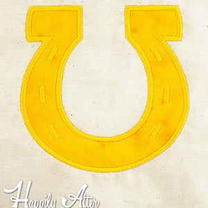 Horseshoe Applique Embroidery Design, horse applique, st patricks day applique, machine embroidery, applique, horseshoe, irish applique