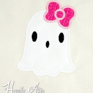 Ghost Applique Embroidery Design, ghost applique, halloween applique, machine embroidery, applique, ghost design, ghost embroidery, ghost